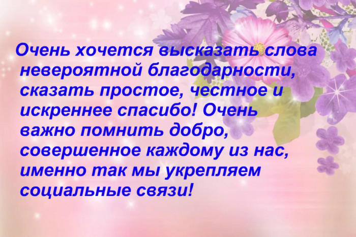 Спасибо за сочувствие и поддержку картинка